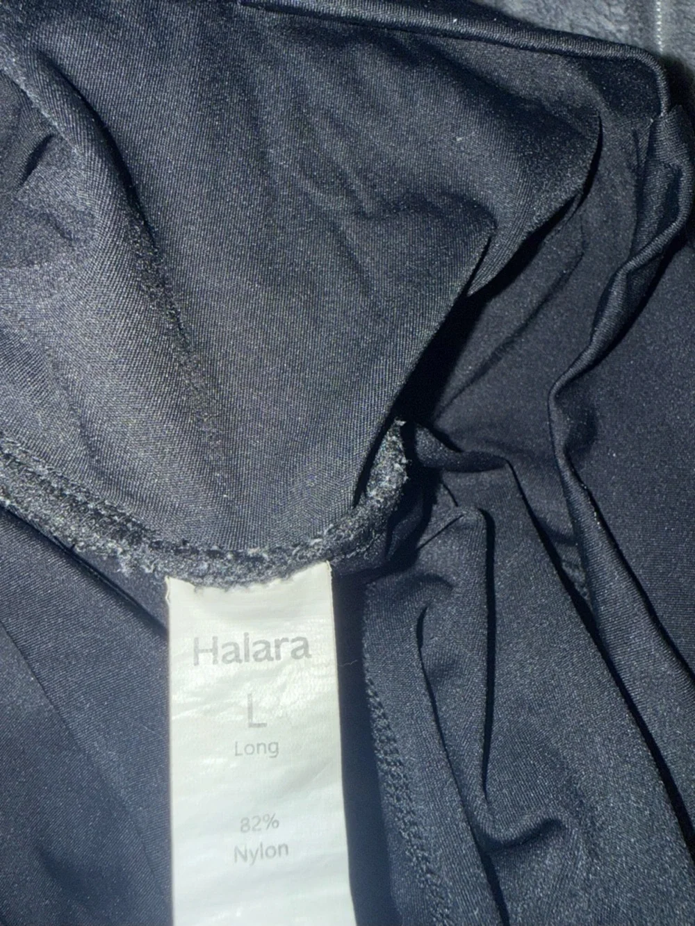 High-Waist Black 2-in-1 yoga shorts - Picture 6 of 6